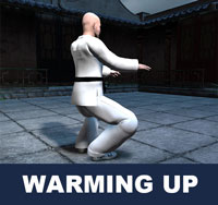 A warm-up generally consists of a gradual increase in intensity in physical activity, joint mobility exercise, and stretching, followed by the activity. Warming up brings the body to a condition at which it safely responds to nerve signals for quick and efficient action