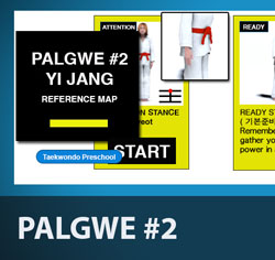 Palgwe #2 Yi Jang | World Taekwondo (WT) Poomse