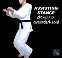 Assisting Stance ( 곁다리서기 gyeotdari-sogi )