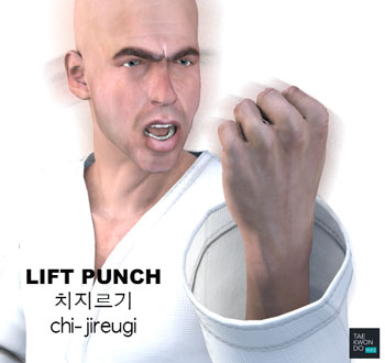 Lift Punch ( 치지르기 chi-jireugi )