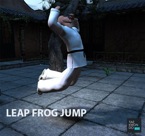 Leap Frog Jump | Taekwondo Preschool