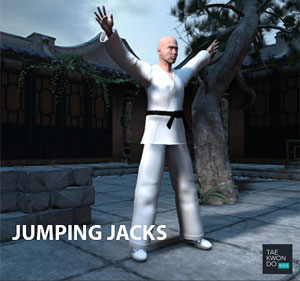 Jumping Jacks | Taekwondo Preschool