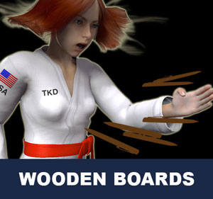 Taekwondo Wooden Board