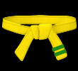 Green Stripe Belt