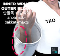 Inner Wrist Outer Block ( 안팔목 바깥막기 anpalmok-bakkat-makgi )