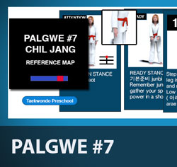 Palgwe #7 Chil Jang | World Taekwondo (WT) Poomse