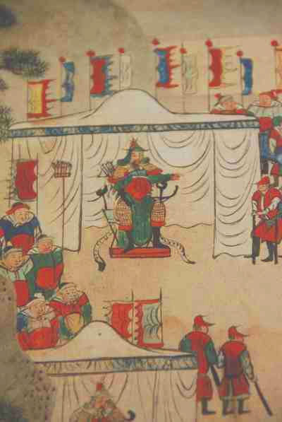 General Yun Gwan (1040 - 1111) and his army General Yun Gwan (1040 - 1111) and his army