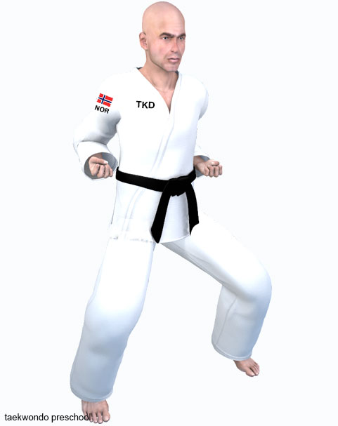 Taekwondo Horse Riding Stance ( 주춤서기 juchum-sogi )