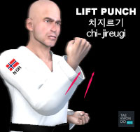 Lift Punch ( 치지르기 chi-jireugi )