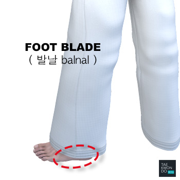 Foot Blade ( 발날 balnal )