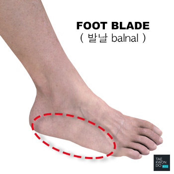 Foot Blade ( 발날 balnal )