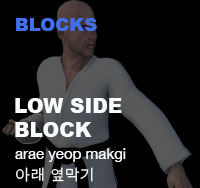 Low Side Block (arae yeop makgi)